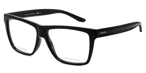 Gucci GG1008 52R Eyeglasses in Black and Grey